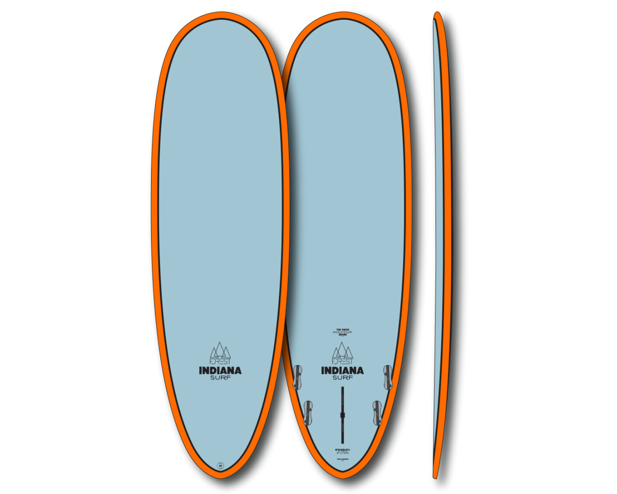 Indiana 6'2 Mini Tanker Surf Board