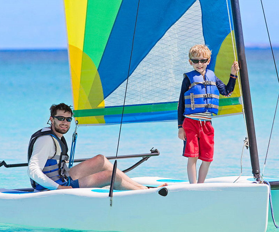 catamaran sailing in Larnaca Cyprus