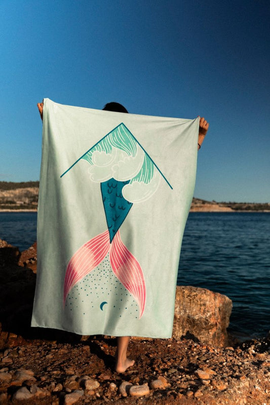 OneZipper Dive Beach Towel