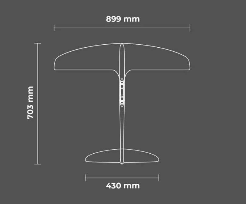 Sabfoil Carbonglass hydrofoil glider 899-703-430