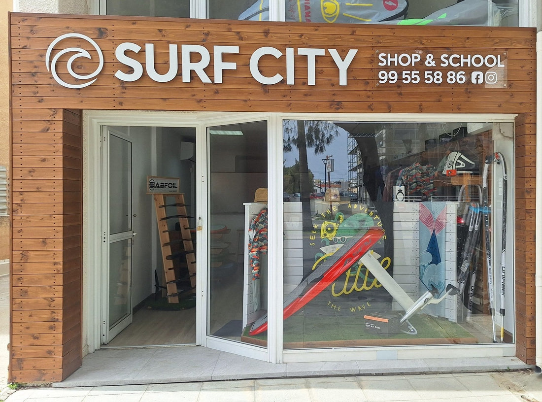 The Ultimate Surf Shop in Larnaca, Cyprus
