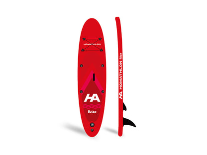 Homathlon Ibiza Inflatable SUP 10'4" Red