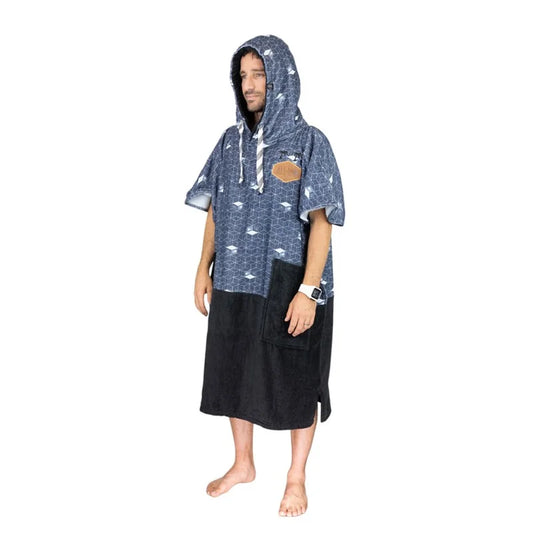 Unisex Poncho Lettrage