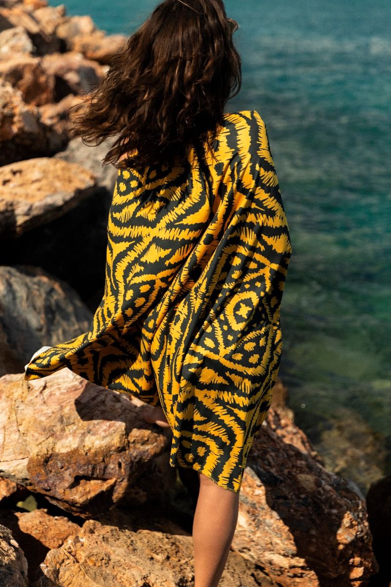 OneZipper Tribal Beach Towel
