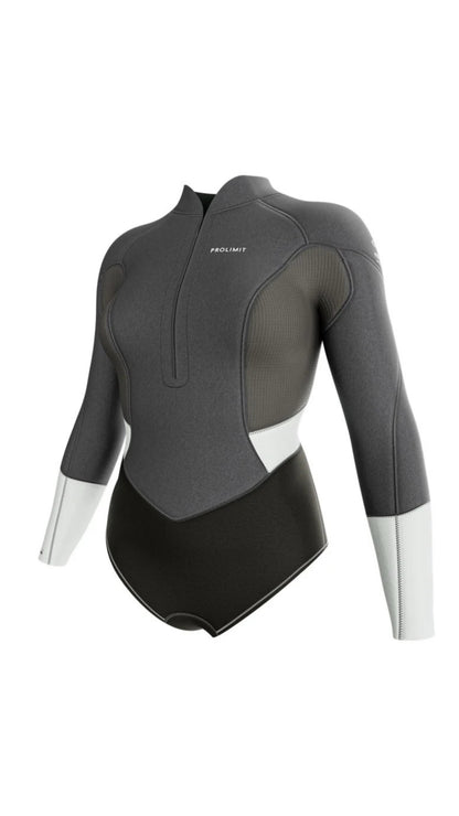 Women Wetsuit Shorty Fire Sunset 2/2