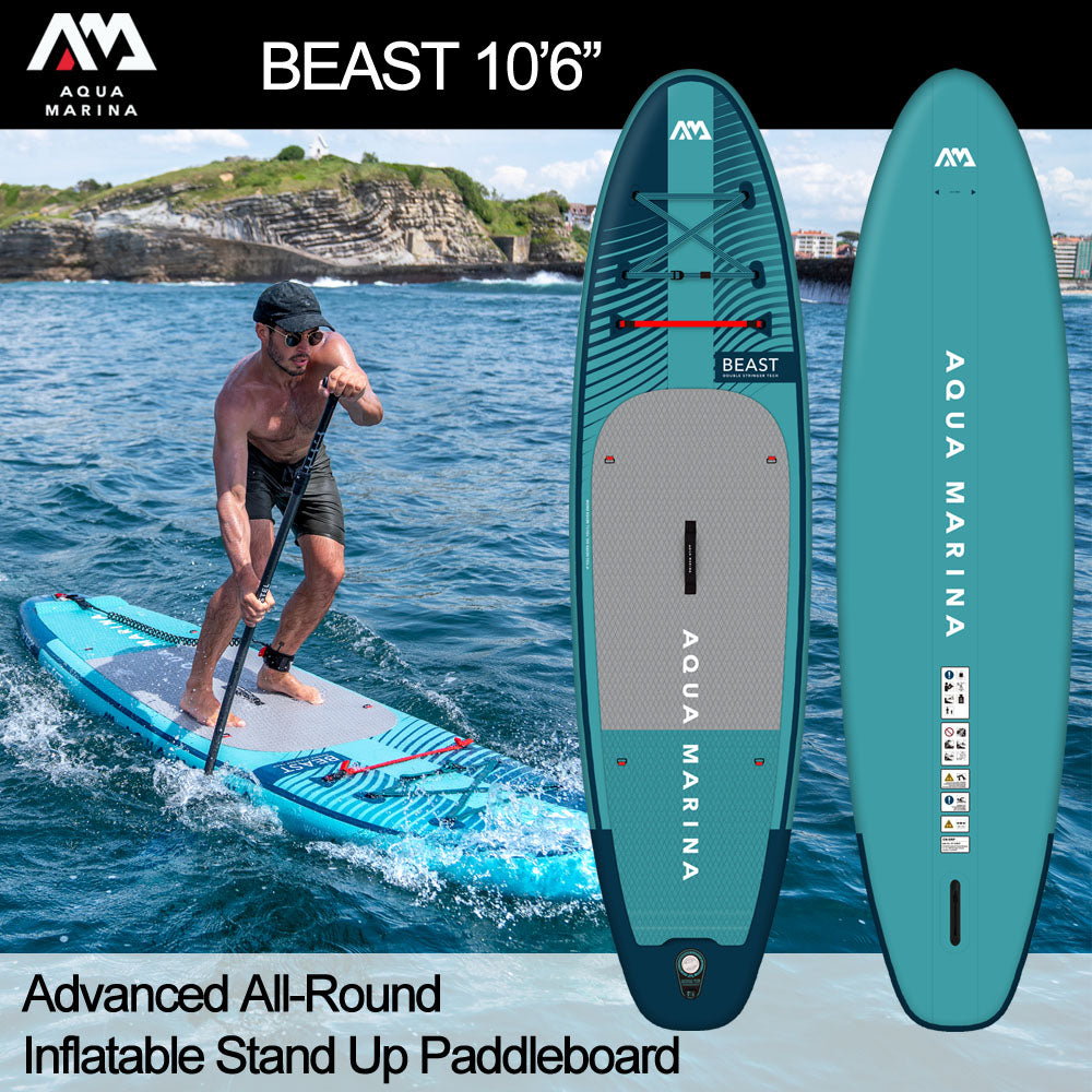 Aqua Marina Beast 10'6 Inflatable SUP Board with