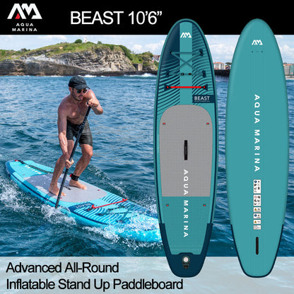 Aqua Marina Beast 10'6 Inflatable SUP Board with