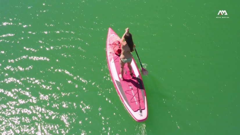 Aqua Marina Coral Touring 11'6" Raspberry Inflatable Paddleboard