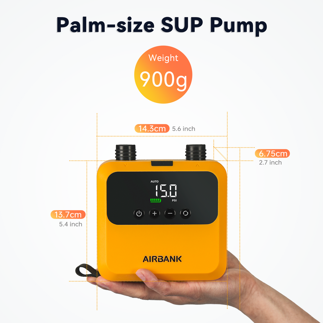 Airbank Pulse Pro Electric Pump for SUPs, Wings & Kites - New