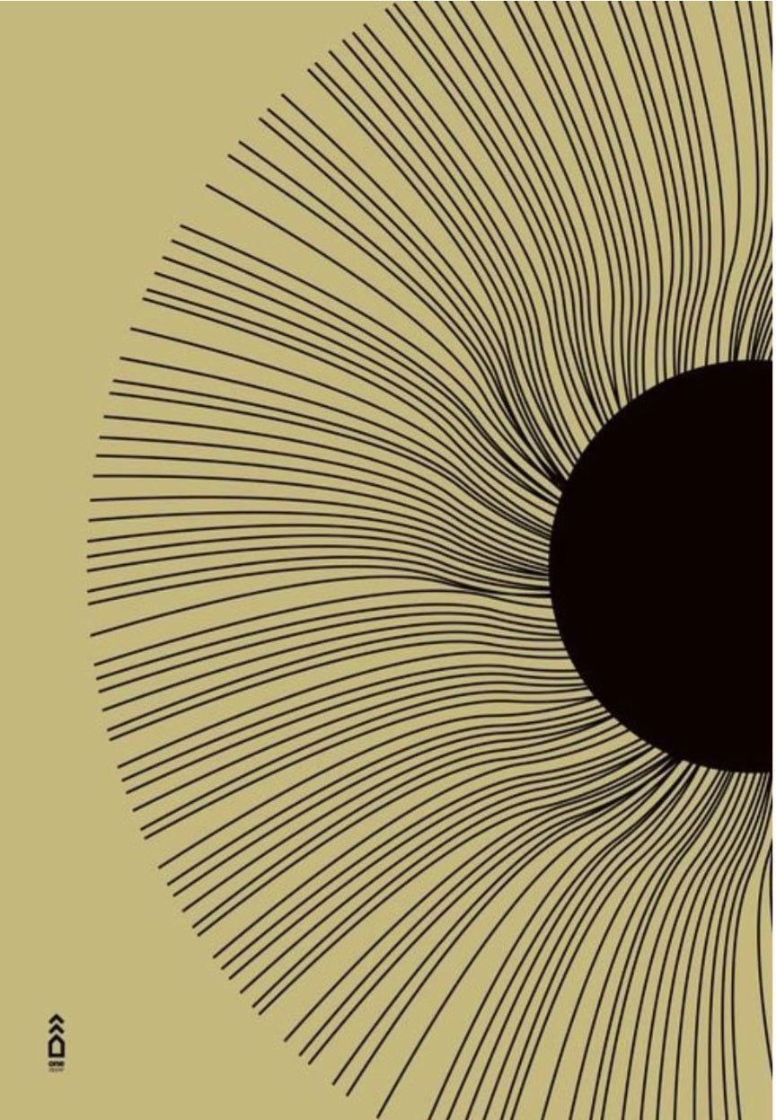 OneZipper Black Sun Beach Towel