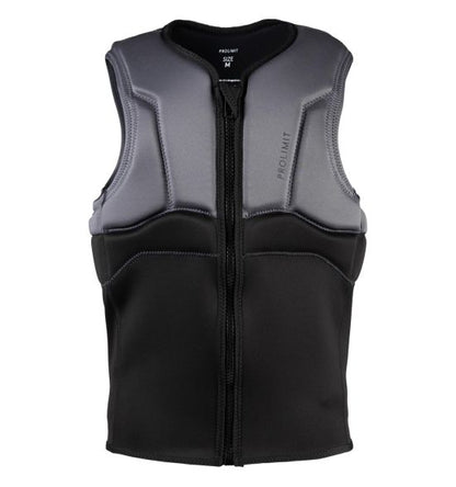 Ace Vest Half Padded Front zip Black/Grey