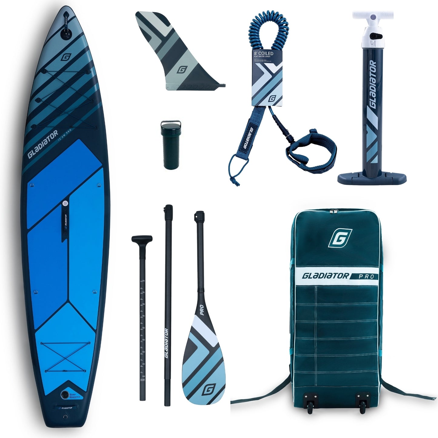 Gladiator PRO 12'6'' Wide Touring  SUP 381×81×15