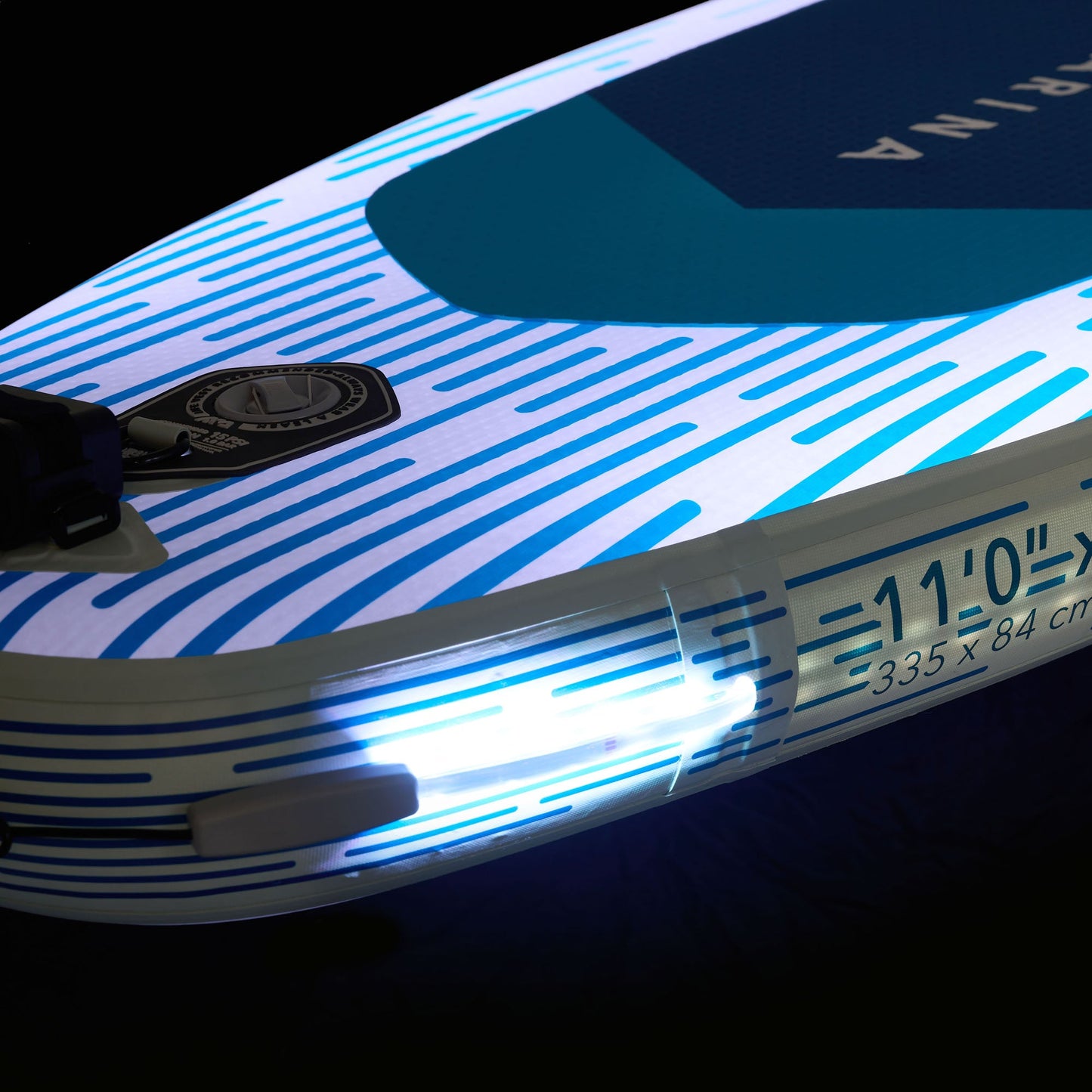 Ray 11'0" Inflatable Paddleboard with Advanced Illumination System