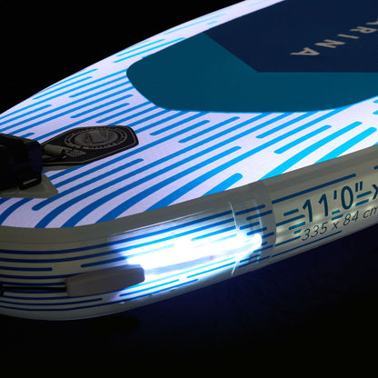 Ray 11'0" Inflatable Paddleboard with Advanced Illumination System