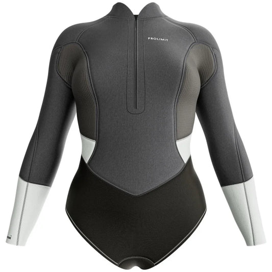 Women Wetsuit Shorty Fire Sunset 2/2