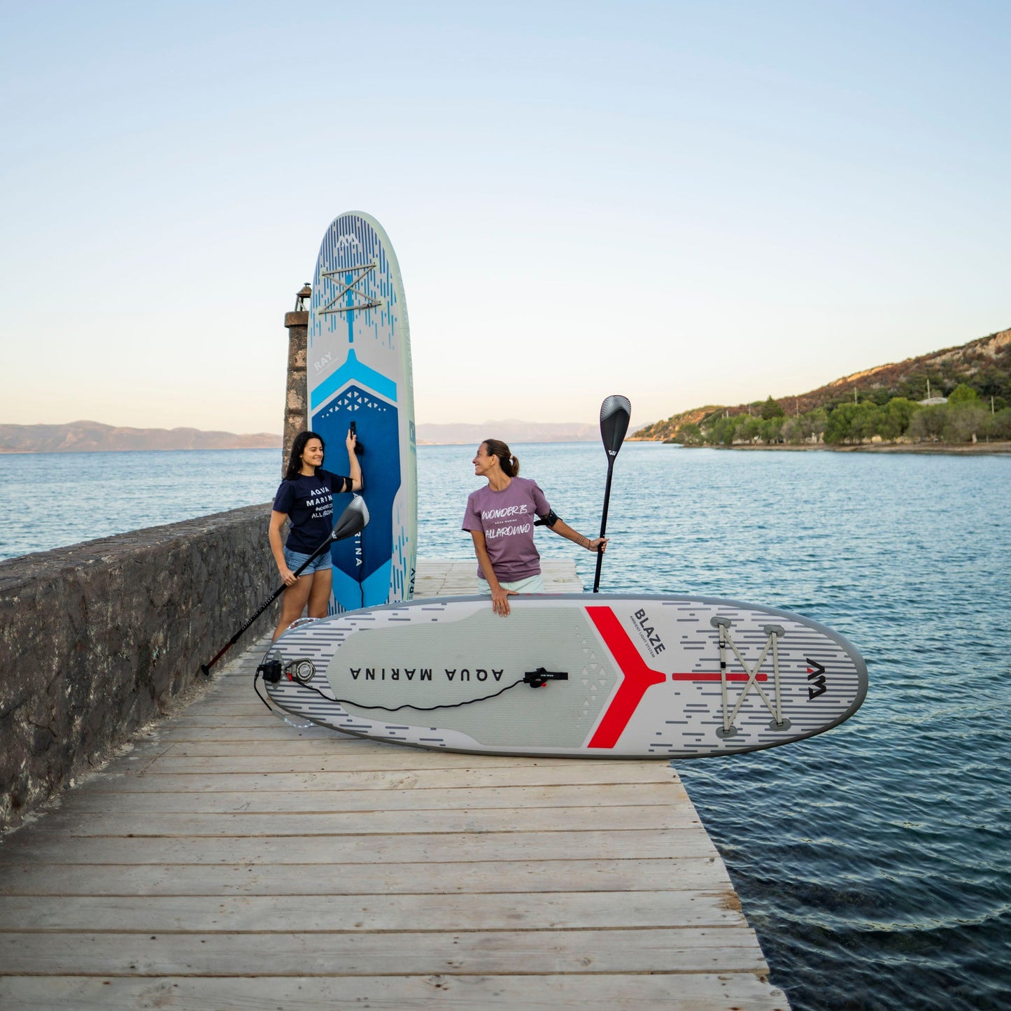 Ray 11'0" Inflatable Paddleboard with Advanced Illumination System