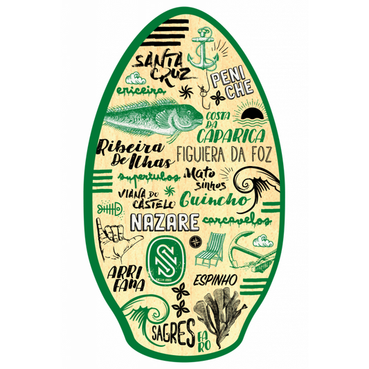 Skimboards Portugal 41 wood