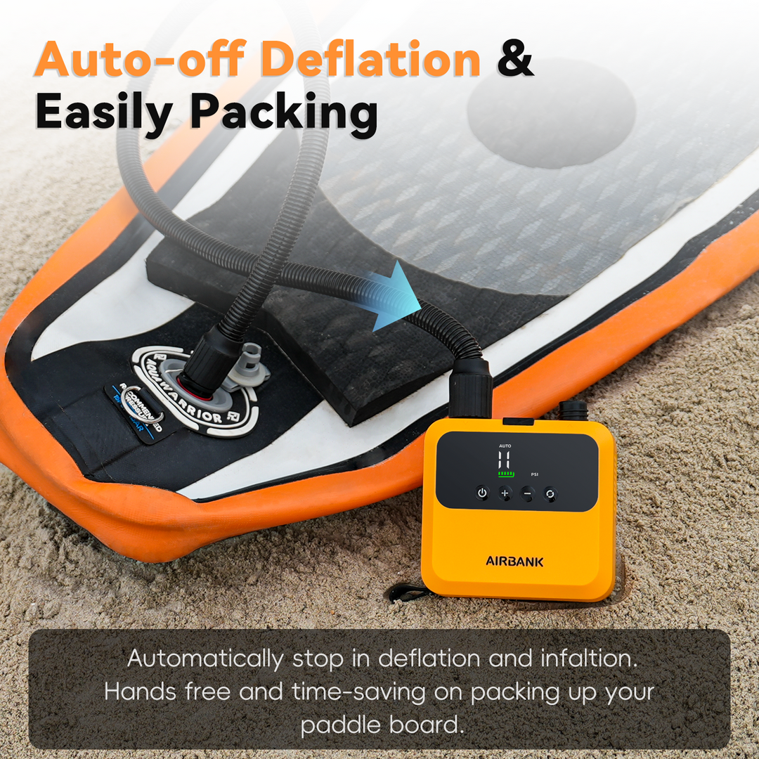 Airbank Pulse Pro Electric Pump for SUPs, Wings & Kites - New