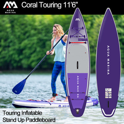 Aqua Marina Coral Touring 11'6" Night Fade Inflatable Paddleboard