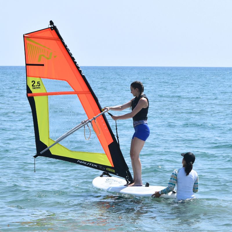 beginner windsurfing lessons in Larnaca Cyprus